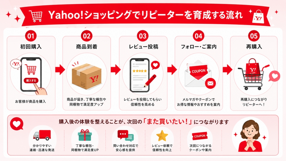 リピーター育成のための再購入タイミング表